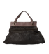 Striped Tote, back view